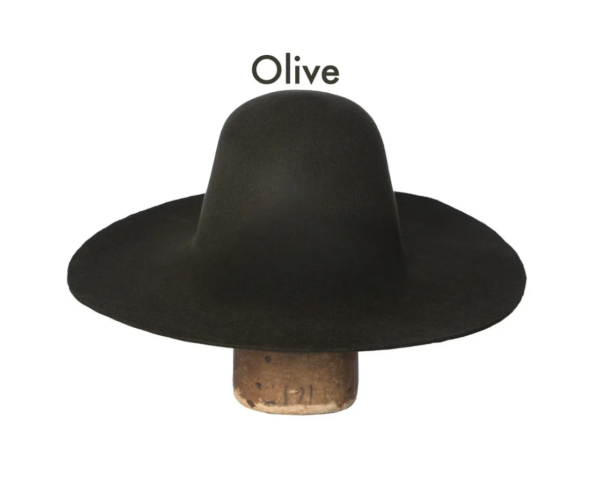 Olive Felt Hat